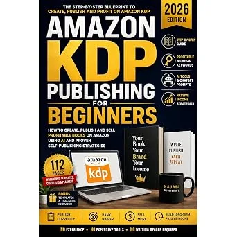 Amazon KDP Publishing for Beginners book cover by David Melville